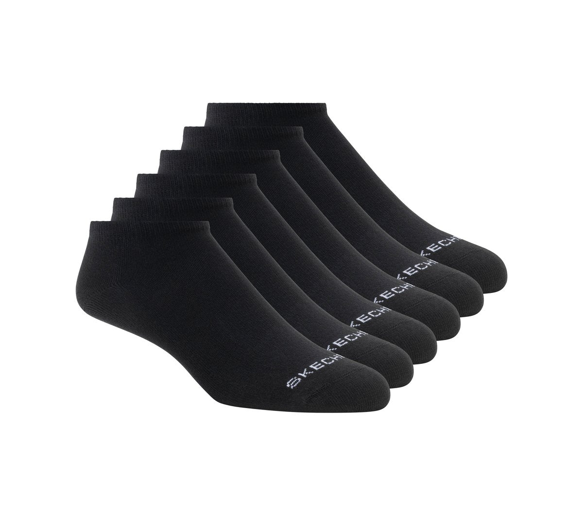 Skechers Women | Cotton No-Show Socks - 6 Pack