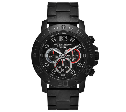 Skechers Men | Stainless Steel Chronograph Watch