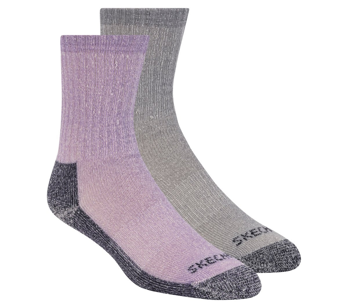 Skechers Women | 2 Pack Women's Crew Wool Socks
